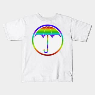 Rainbow Umbrella Academy Kids T-Shirt